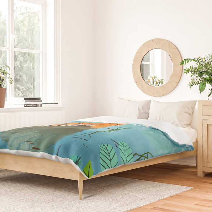 Tiger Creek Duvet Cover Gallery Image 2