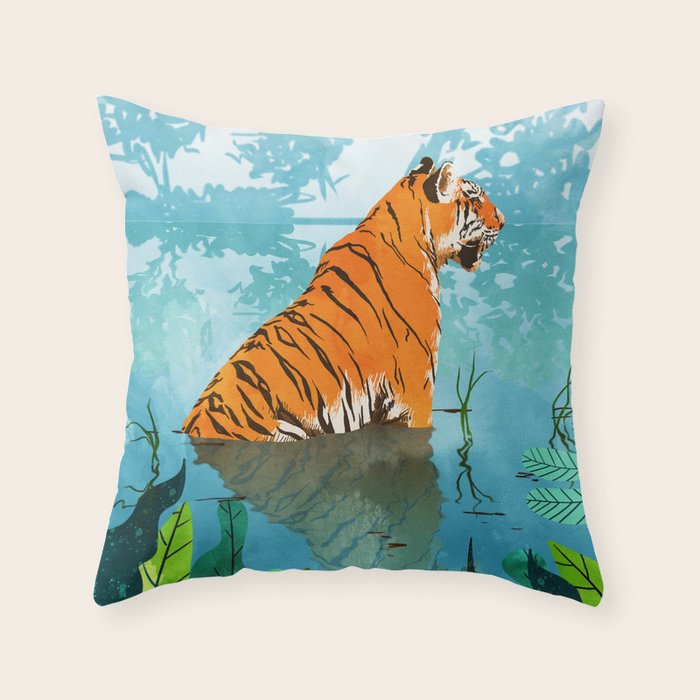 Tiger Creek Throw Pillow Gallery Image 6