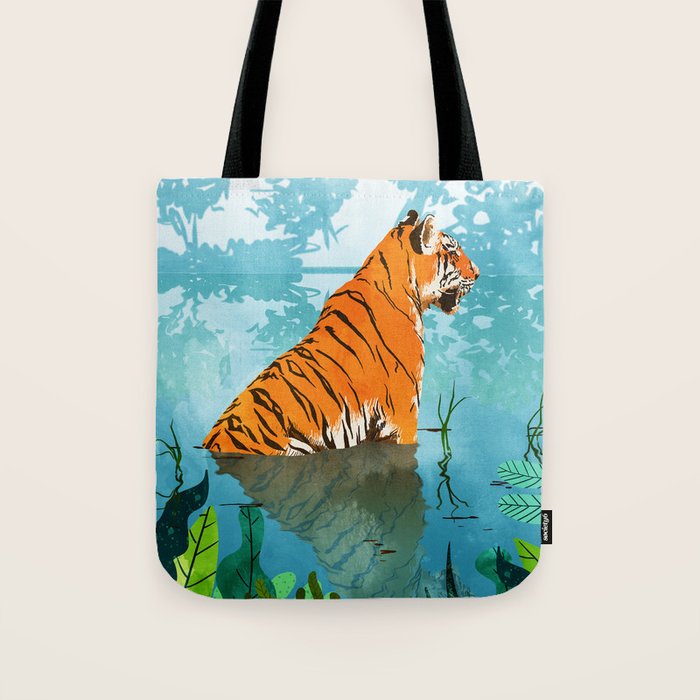 Tiger Creek Tote Bag Gallery Image 1