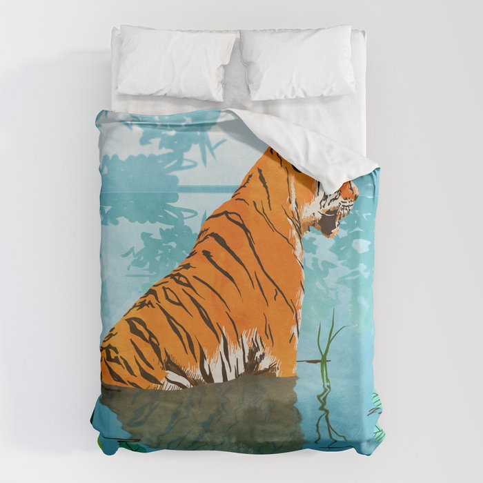 Tiger Creek Duvet Cover Gallery Image 6