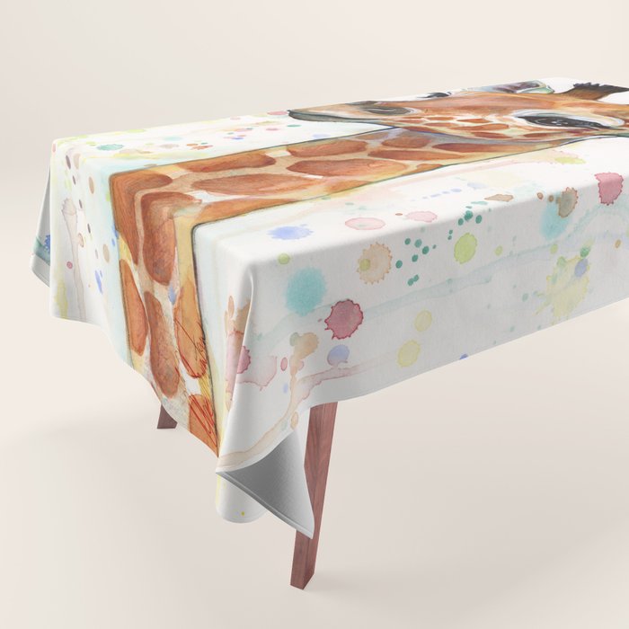 Baby Giraffe Tablecloth Gallery Image 1