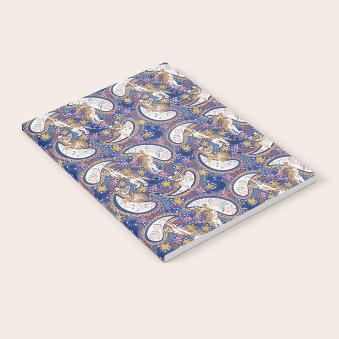 Leopard Cubs Starry Night Notebook Gallery Image 2
