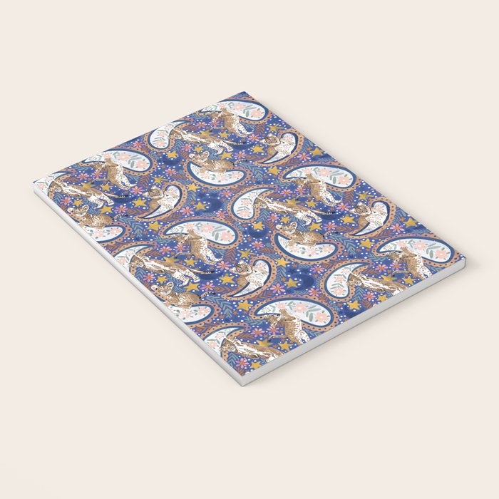 Leopard Cubs Starry Night Notebook Gallery Image 3