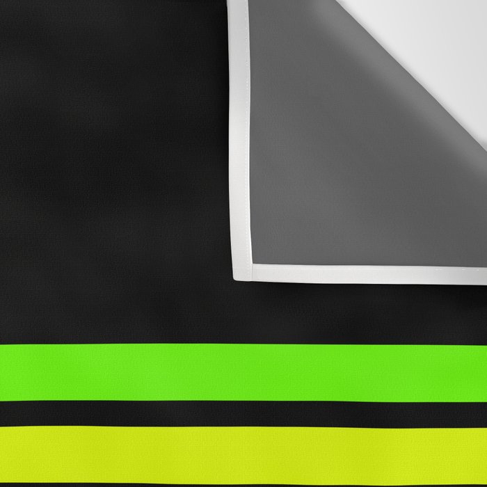Abstract Minimal Retro Stripes 80s Neon Style - Nobutsuna Wall Tapestry Gallery Image 3