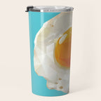 Fried Egg Polygon Art Travel Mug Gallery Image 3