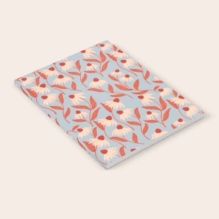 Blue Vase of Daisies Notebook Gallery Image 1