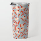 Blue Vase of Daisies Travel Mug Gallery Image 3