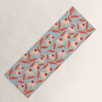 Blue Vase of Daisies Yoga Mat Gallery Image 1