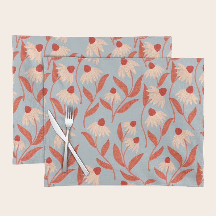 Blue Vase of Daisies Placemat Gallery Image 1