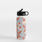 Blue Vase of Daisies Water Bottle Gallery Image 1