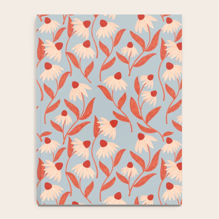 Blue Vase of Daisies Notebook Gallery Image 4