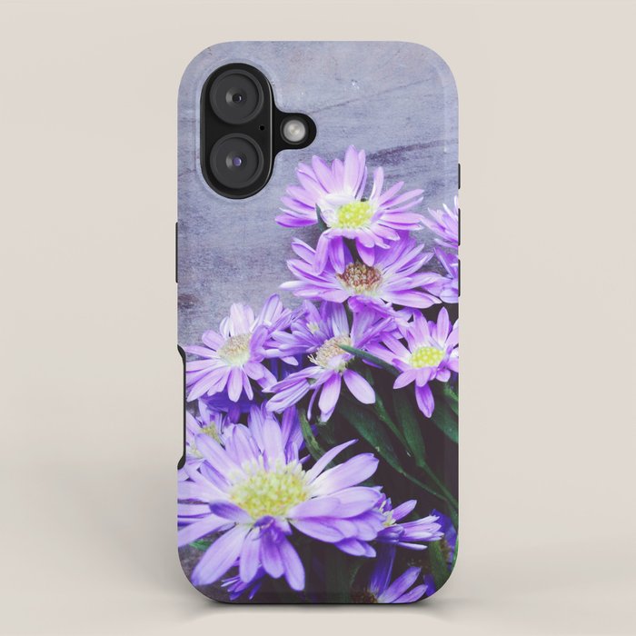 Pretty Blue Flowers iPhone Case Gallery Image 1