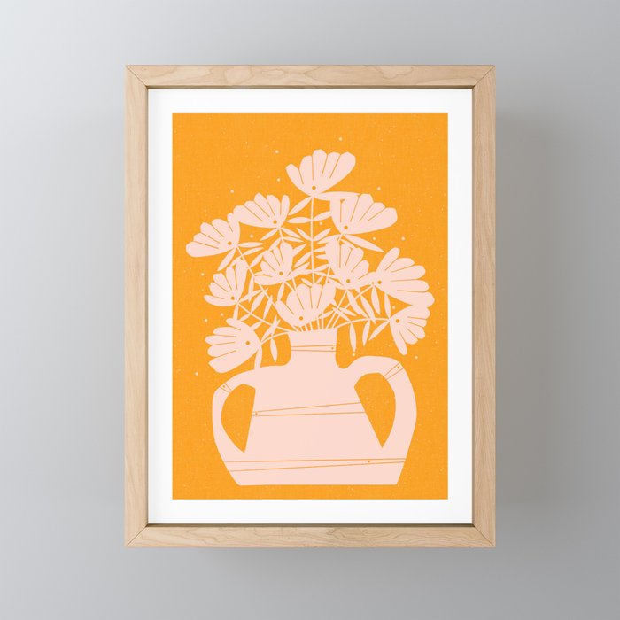Boho Bouquet  Mini Art Print Gallery Image 1