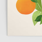 Oranges and Blossoms Tropical Fruit Painting Poster Gallery Image 3