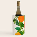 Oranges and Blossoms Tropical Fruit Painting Wine Chiller Gallery Image 2
