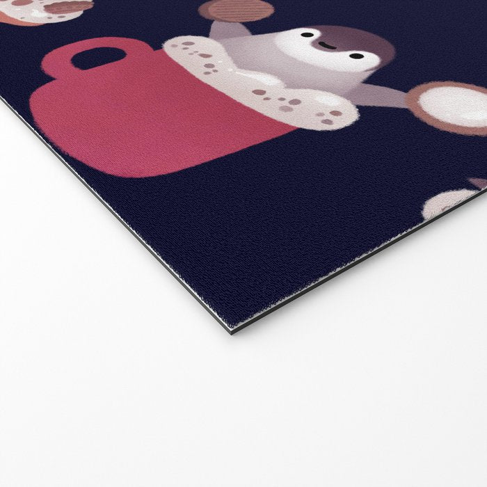 Cookie & cream & penguin Welcome Mat Gallery Image 2