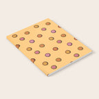 Happy Flowers Print in Yellow Notebook Gallery Image 2
