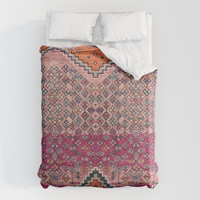 Traditional Moroccan Berber Artwork Design E17 Duvet Cover Gallery Image 1