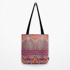 Traditional Moroccan Berber Artwork Design E17 Tote Bag Gallery Image 2