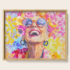 Lust For Life Bold And Ageless Female Icon Serving Tray Gallery Image 1