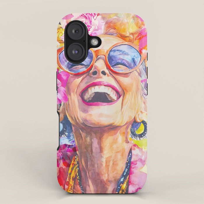 Lust For Life Bold And Ageless Female Icon iPhone Case Gallery Image 1