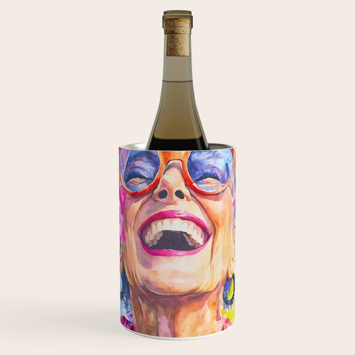 Lust For Life Bold And Ageless Female Icon Wine Chiller Gallery Image 1