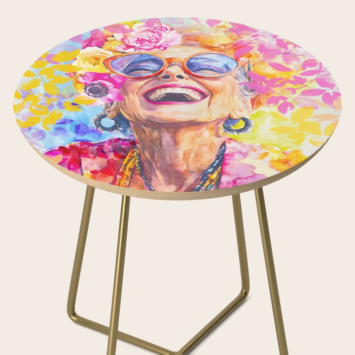 Lust For Life Bold And Ageless Female Icon Side Table Gallery Image 2