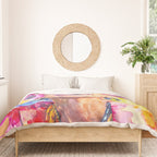 Lust For Life Bold And Ageless Female Icon Duvet Cover Gallery Image 3