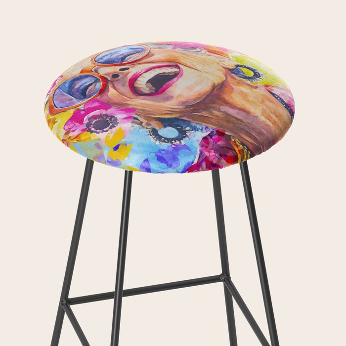Lust For Life Bold And Ageless Female Icon Stool Gallery Image 2