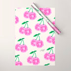 Disco Ball Cherries Wrapping Paper Gallery Image 1