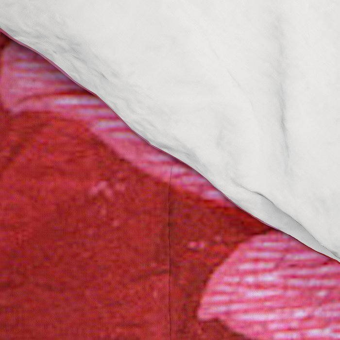 Antique Red Flower Pattern Comforter Gallery Image 4