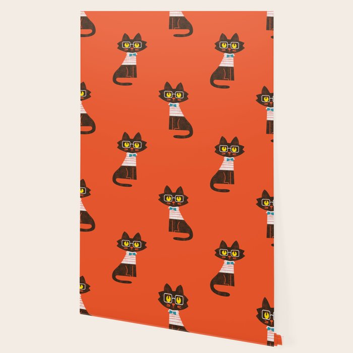 Fitz - Preppy cat Wallpaper Gallery Image 2