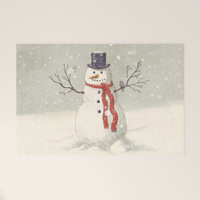 The Snowman  Welcome Mat Gallery Image 1