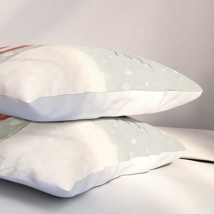 The Snowman  Pillow Sham Gallery Image 3