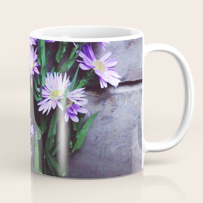 Pretty Blue Flowers Coffee Mug Gallery Image 1