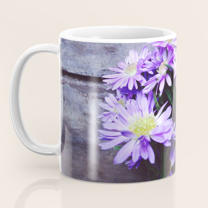 Pretty Blue Flowers Coffee Mug Gallery Image 3