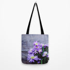 Pretty Blue Flowers Tote Bag Gallery Image 2
