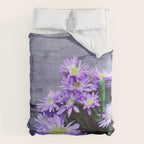 Pretty Blue Flowers Comforter Gallery Image 6