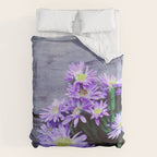 Pretty Blue Flowers Duvet Cover Gallery Image 6