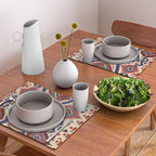 Konya Central Anatolian Antique Kilim Print Placemat Gallery Image 2