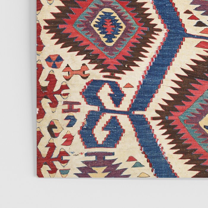 Konya Central Anatolian Antique Kilim Print Poster Gallery Image 3