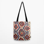 Konya Central Anatolian Antique Kilim Print Tote Bag Gallery Image 2