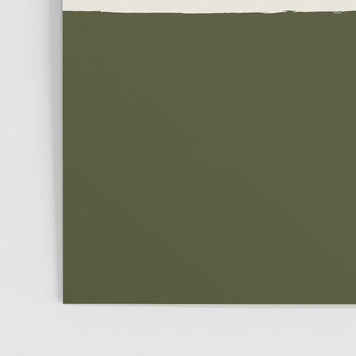 Olive Green x Stripes Poster Gallery Image 3