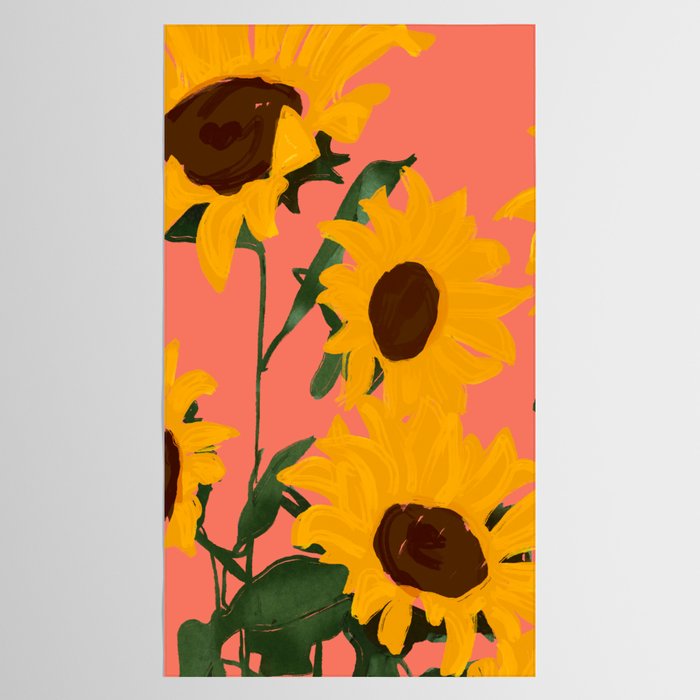 Sunflowers 15 Tablecloth Gallery Image 2
