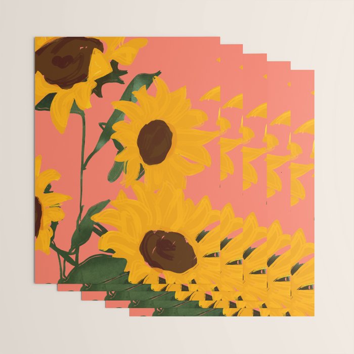 Sunflowers 15 Wrapping Paper Gallery Image 3