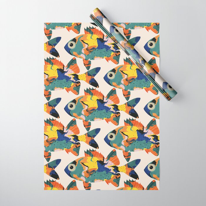 Fish  Wrapping Paper Gallery Image 1