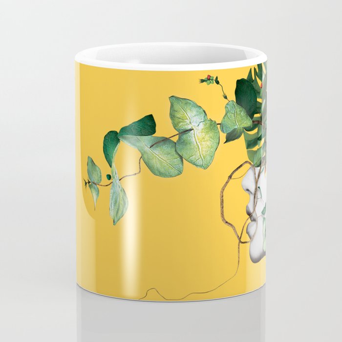 Lady Flowers Coffee Mug Gallery Image 4