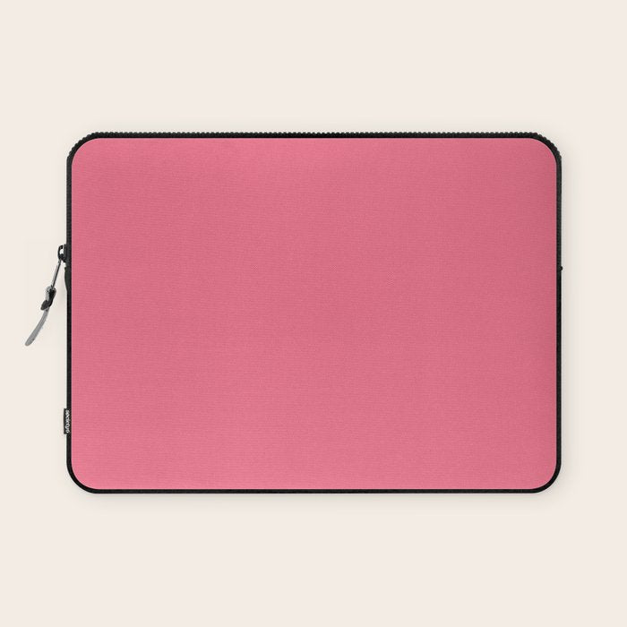 Autumn Retro Pink Laptop Sleeve Gallery Image 1