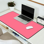 Autumn Retro Pink Desk Mat Gallery Image 2