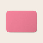 Autumn Retro Pink Bath Mat Gallery Image 1